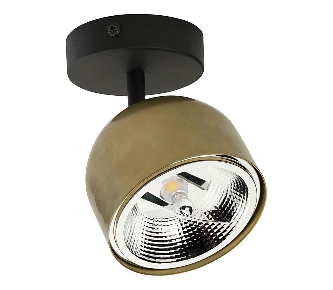 TK Lighting Bodové svítidlo ALTEA 1xAR111 GU10/50W/230V zlatá/černá TK3424