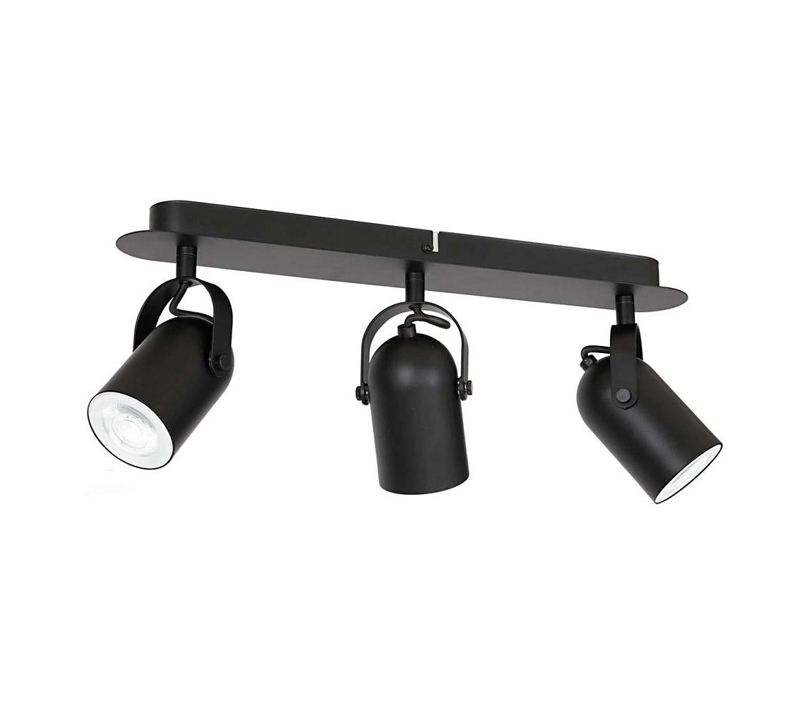 Luminex Bodové svítidlo AMO 3xGU10/8W/230V černá LU4213