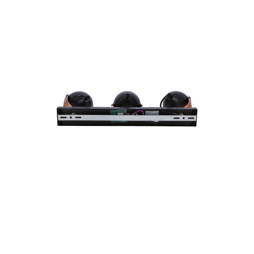 Bodové svítidlo ANICA 3xE14/40W/230V černá/měděná