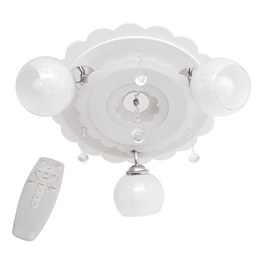 Bodové svítidlo ARONA 3xE27/15W/230V+LED