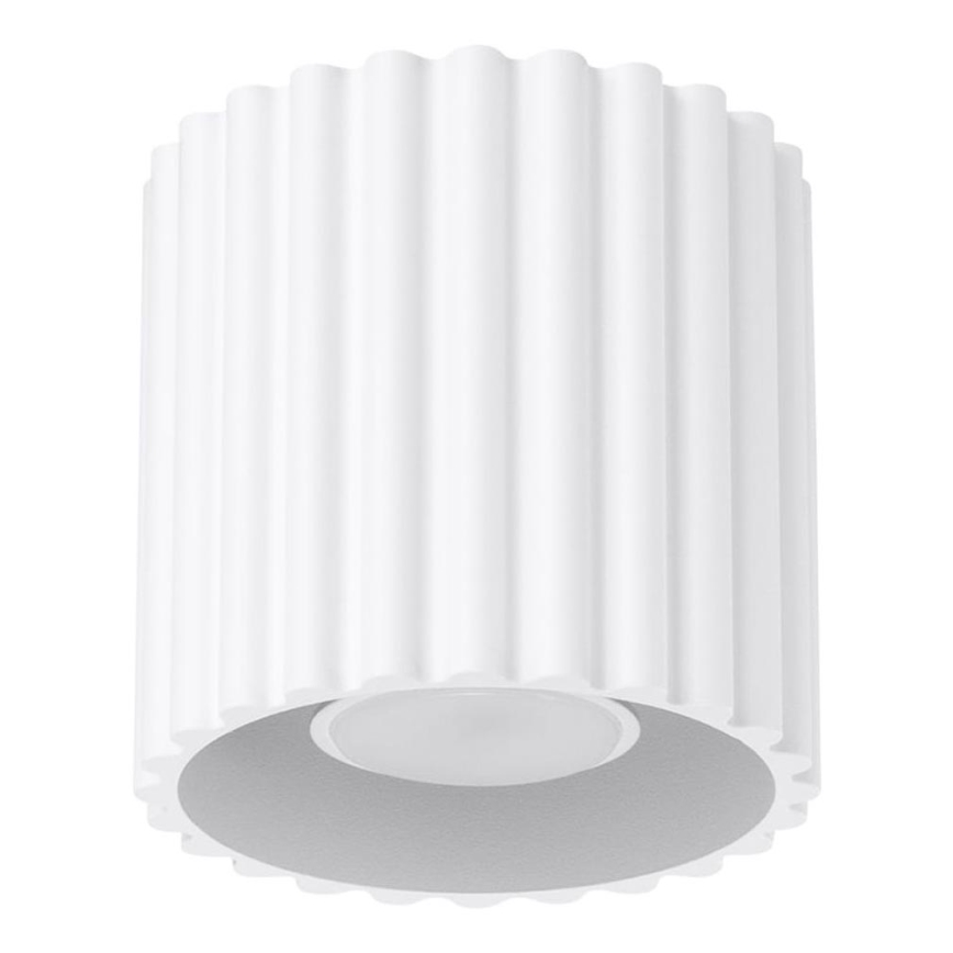Bodové svítidlo AURA 1xGU10/10W/230V pr. 10 cm bílá