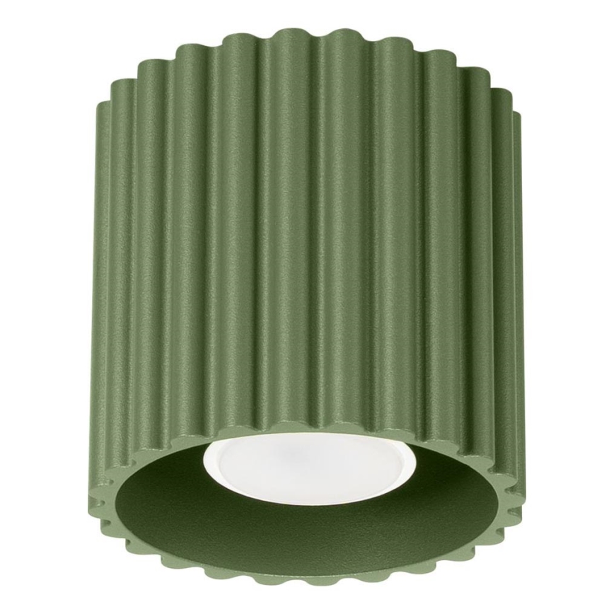 Bodové svítidlo AURA 1xGU10/10W/230V pr. 10 cm zelená