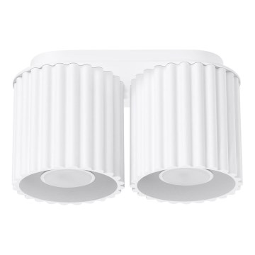 Bodové svítidlo AURA 2xGU10/10W/230V bílá