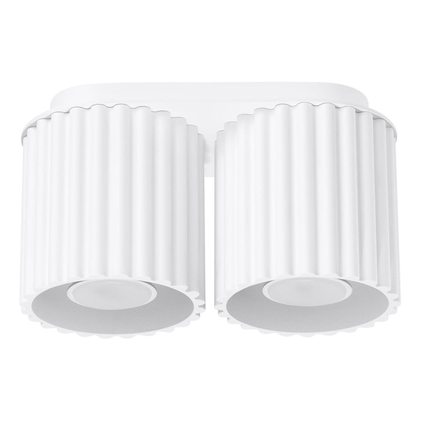 Bodové svítidlo AURA 2xGU10/10W/230V bílá