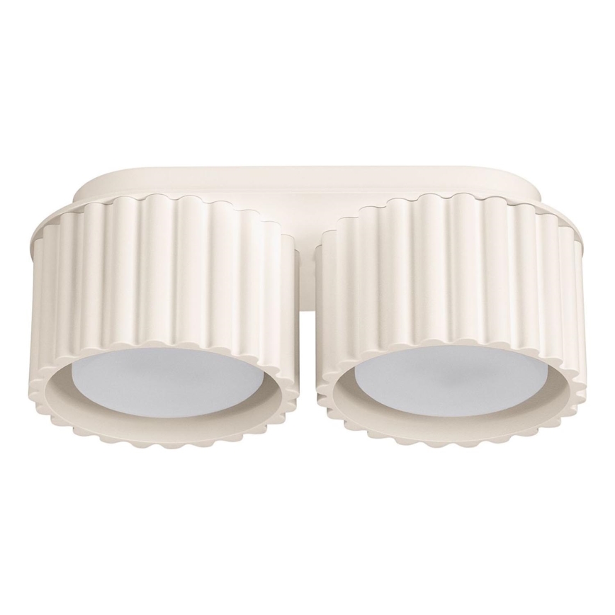 Bodové svítidlo AURA 2xGX53/10W/230V krémová