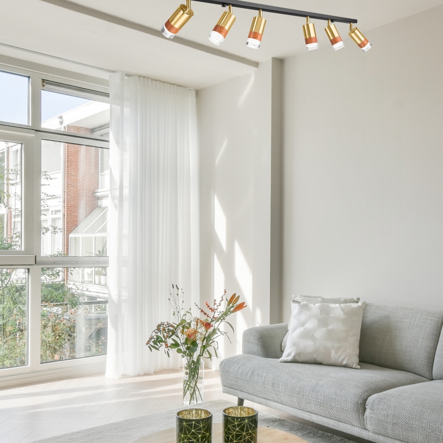 Bodové svítidlo AURORA 6xGU10/10W/230V