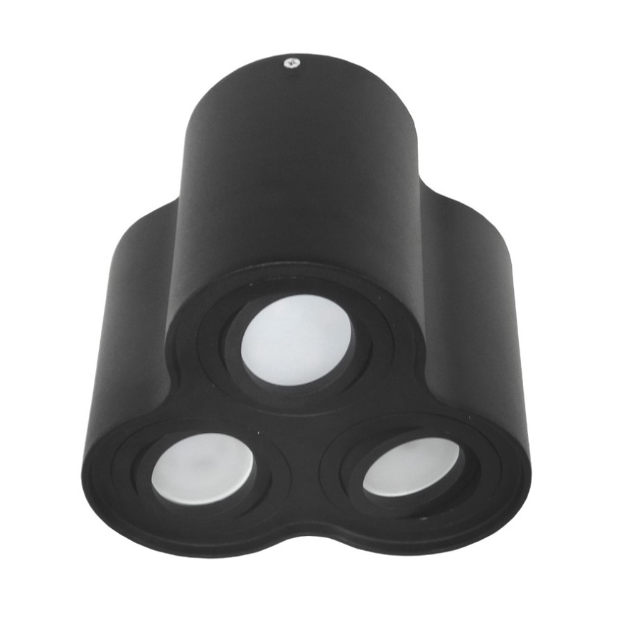 Bodové svítidlo BAROCO 3xGU10/30W/230V černá