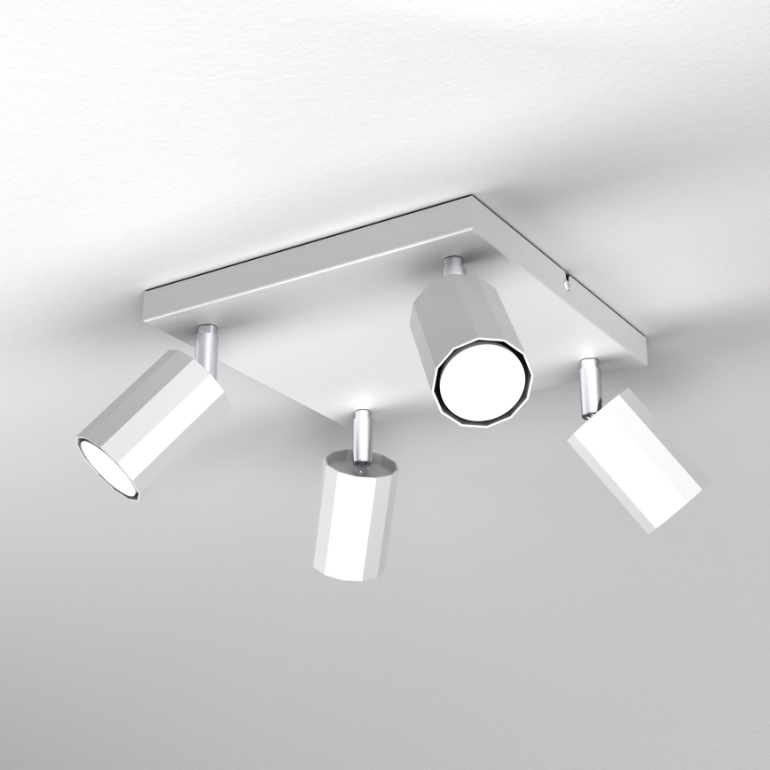 Bodové svítidlo BELLO 4xGU10/8W/230V bílá
