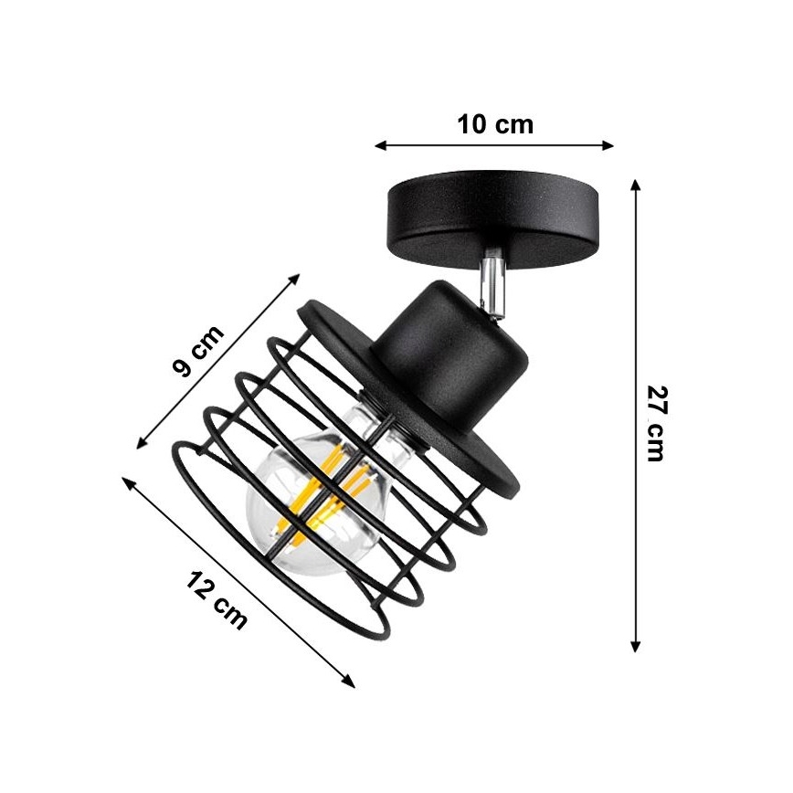 Bodové svítidlo BONOX 1xE27/60W/230V