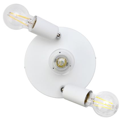Bodové svítidlo CENTRO 3xE27/15W/230V bílá