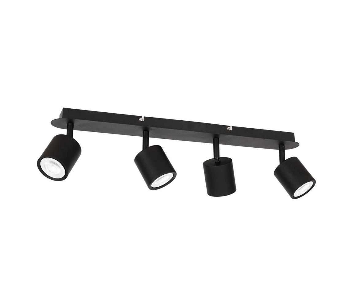 Luminex Bodové svítidlo DEMIA 4xGU10/8W/230V černá LU1432