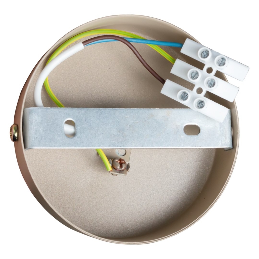 Bodové svítidlo DEX 3xE14/10W/230V béžová/krémová