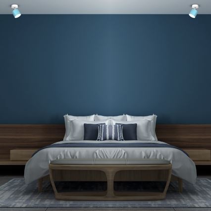 Bodové svítidlo DIXIE 1xGX53/11W/230V modrá