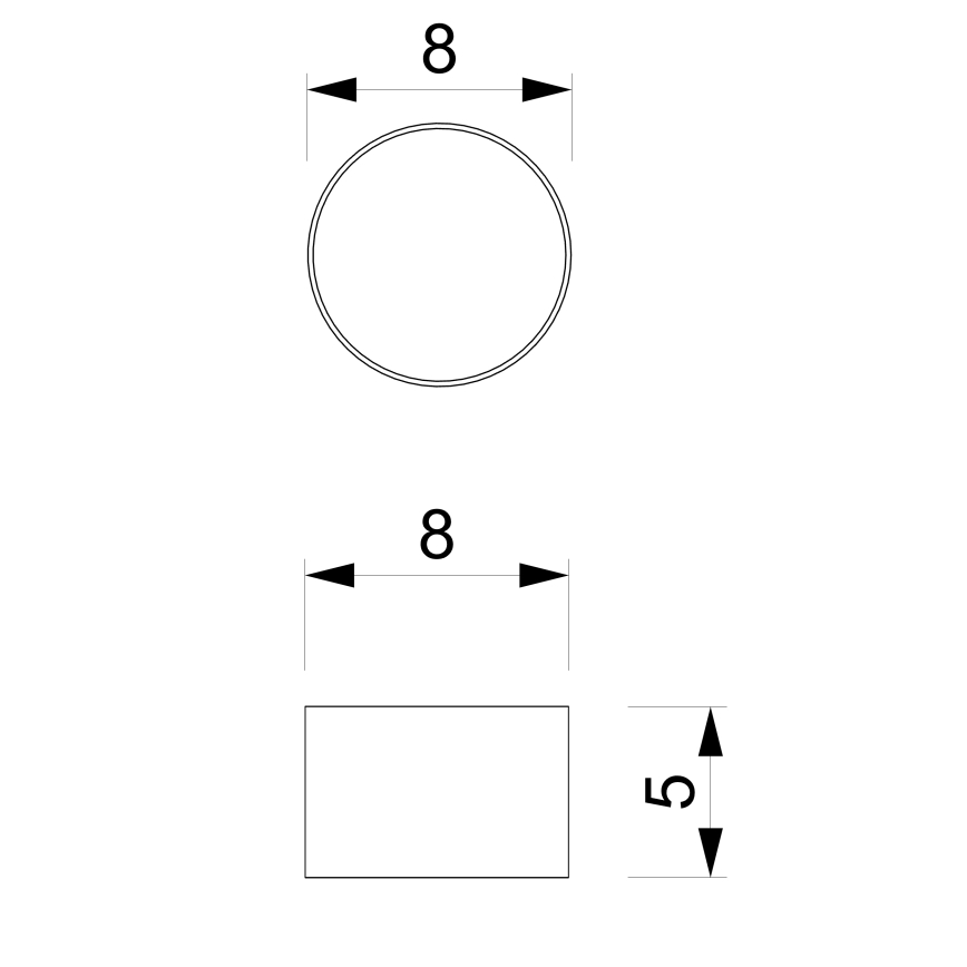 Bodové svítidlo DIXIE 1xGX53/11W/230V růžová