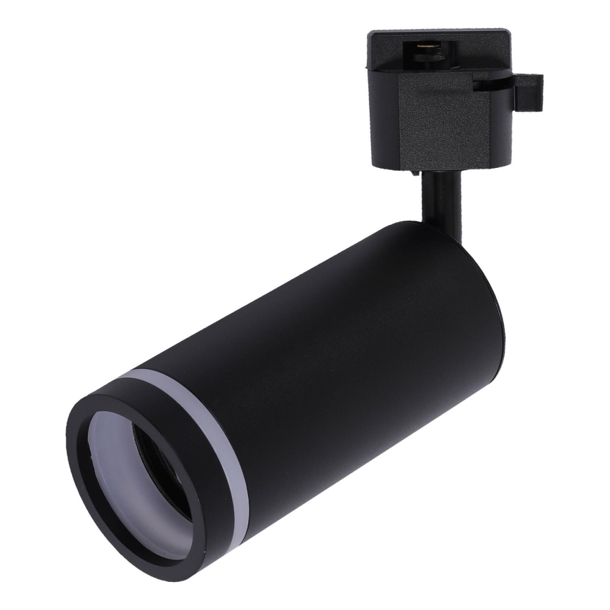Bodové svítidlo do 1-fázového lištového systému JET RING 1xGU10/10W/230V černá