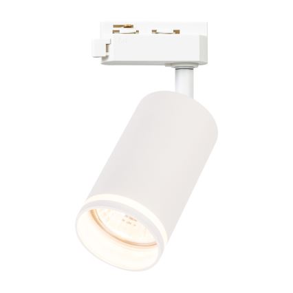 Bodové svítidlo do 1-fázového lištového systému PIPE 1xGU10/10W/230V bílá