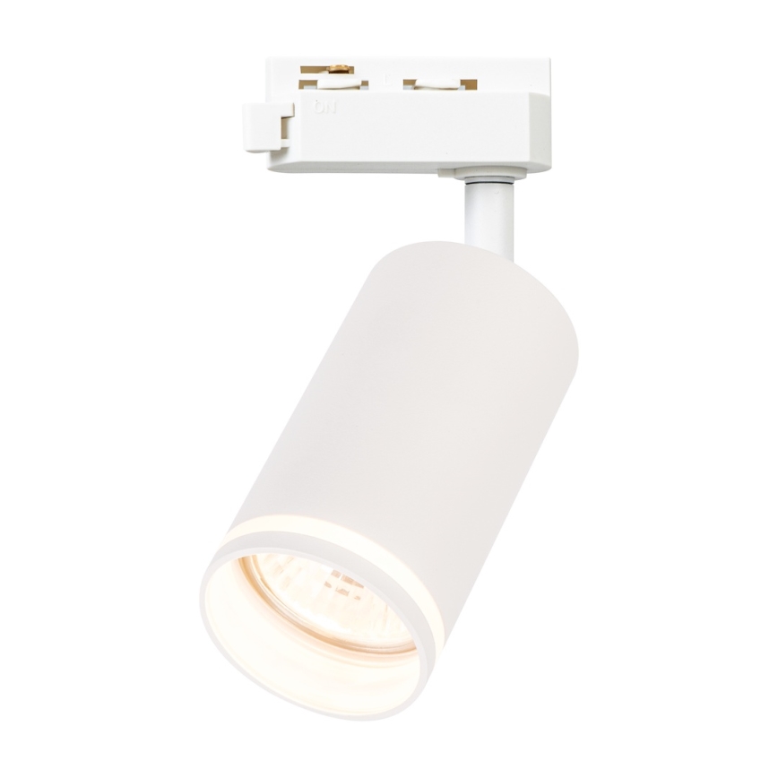 Bodové svítidlo do 1-fázového lištového systému PIPE 1xGU10/10W/230V bílá