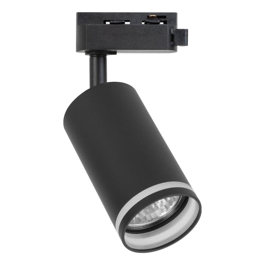 Bodové svítidlo do 1-fázového lištového systému PIPE 1xGU10/10W/230V černá