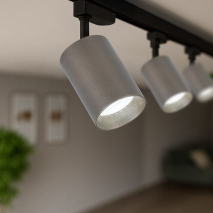 Bodové svítidlo do 1-fázového lištového systému PIPE 1xGU10/10W/230V hnědá