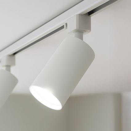 Bodové svítidlo do 1-fázového lištového systému TIGER 1xGU10/10W/230V bílá