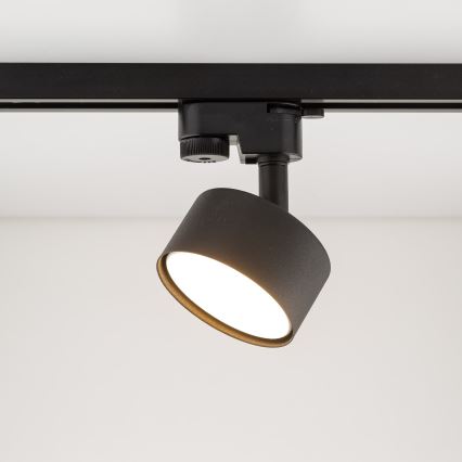 Bodové svítidlo do 1-fázového lištového systému AVIA 1xGX53/15W/230V černá