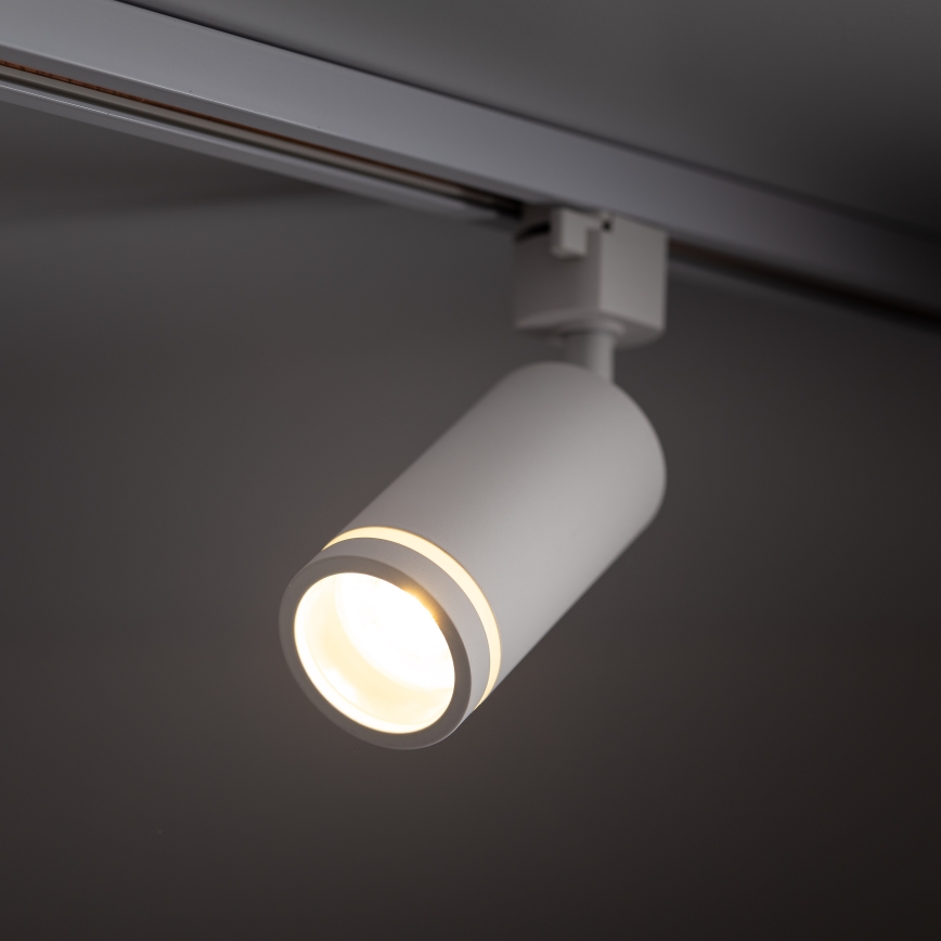Bodové svítidlo do 1-fázového lištového systému JET RING 1xGU10/10W/230V bílá
