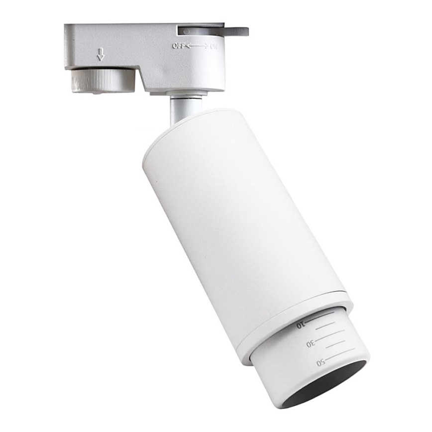 Bodové svítidlo do lištového systému MICA 1xGU10/25W/230V 1-fázové bílá