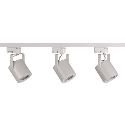 Bodové svítidlo do lištového systému MINOR 3xGU10/10W/230V + 1 m lištový systém bílá