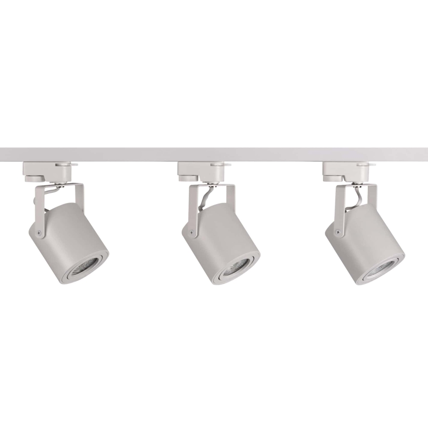 Bodové svítidlo do lištového systému MINOR 3xGU10/10W/230V + 1 m lištový systém bílá