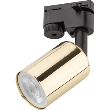 Bodové svítidlo do lištového systému TOP 1xGU10/10W/230V zlatá/černá