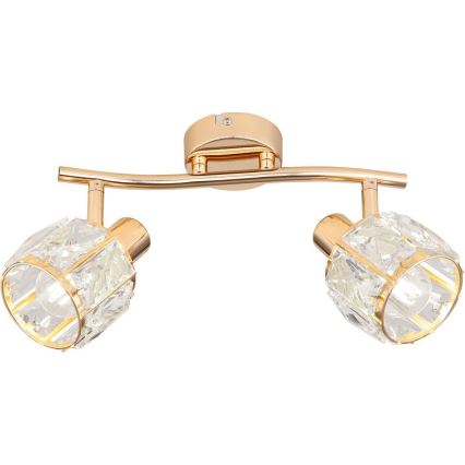 Bodové svítidlo DUBAI 2xE14/40W/230V rose gold