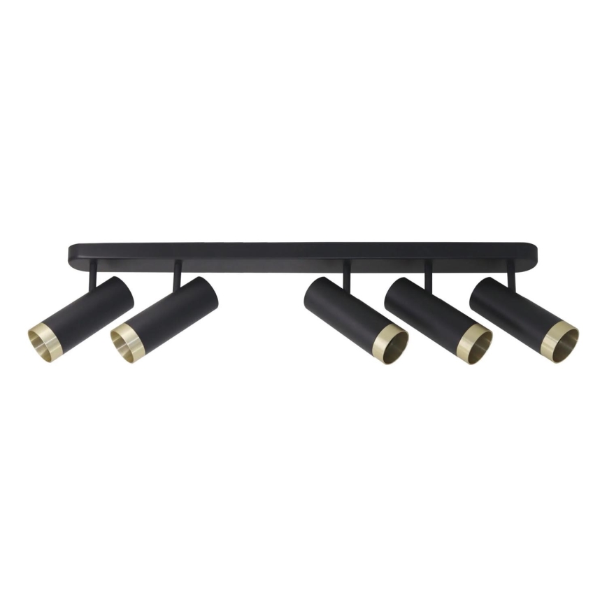 Bodové svítidlo FADO 5xGU10/10W/230V černá