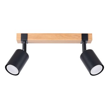 Bodové svítidlo FAGER 2xGU10/10W/230V černá