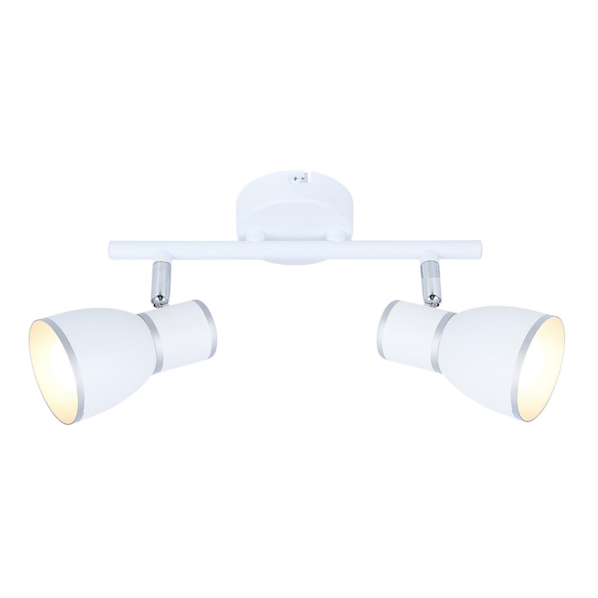 Bodové svítidlo FIDO 2xE14/40W/230V bílá