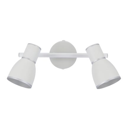 Bodové svítidlo FIDO 2xE14/40W/230V bílá