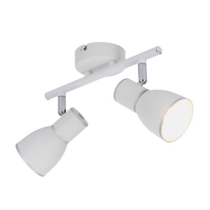 Bodové svítidlo FIDO 2xE14/40W/230V bílá