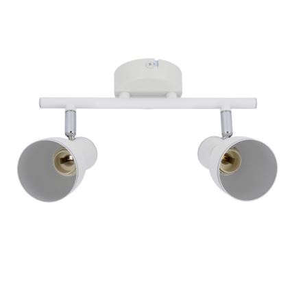 Bodové svítidlo FIDO 2xE14/40W/230V bílá