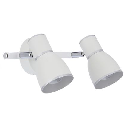 Bodové svítidlo FIDO 2xE14/40W/230V bílá