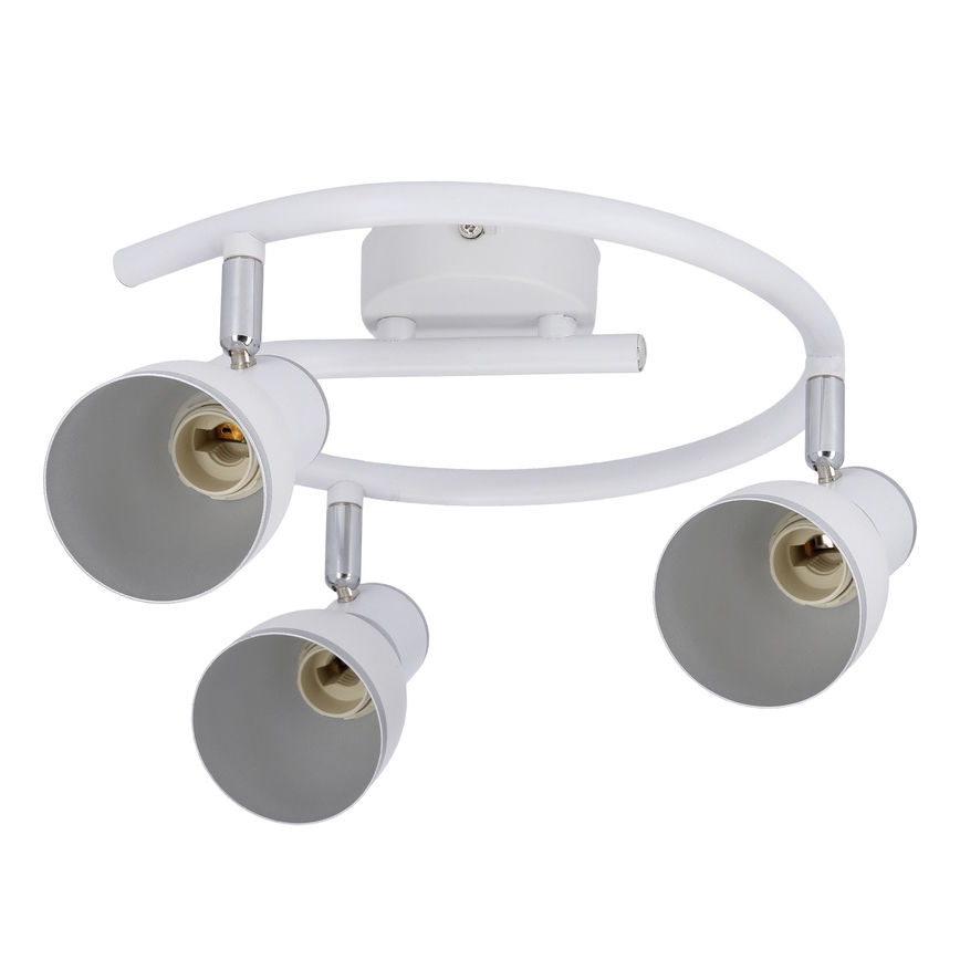 Bodové svítidlo FIDO 3xE14/40W/230V bílá