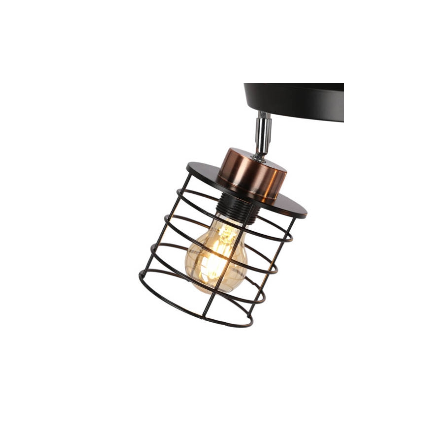Bodové svítidlo GLOB 3xE27/40W/230V černá