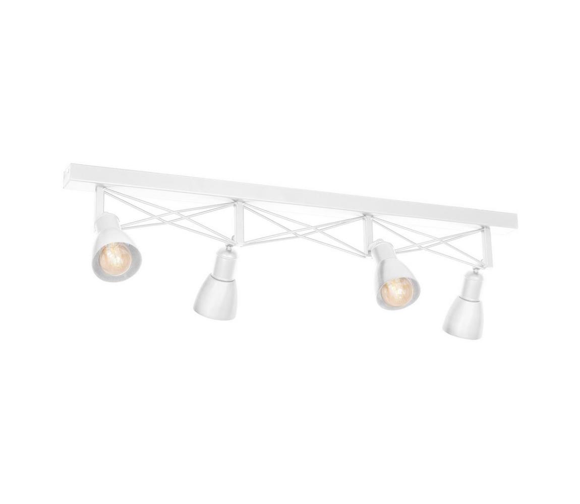 Luminex Bodové svítidlo GORDON 4xE27/60W/230V bílá LU1418