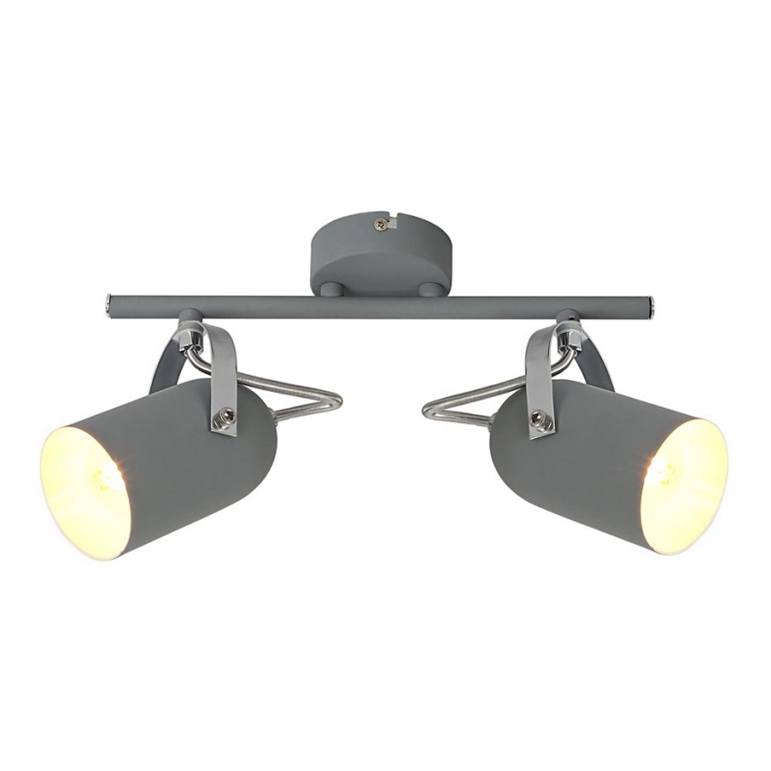 Bodové svítidlo GRAY 2xE14/40W/230V