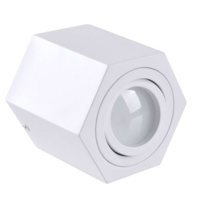 Bodové svítidlo HEXAGON 1xGU10/10W/230V bílá