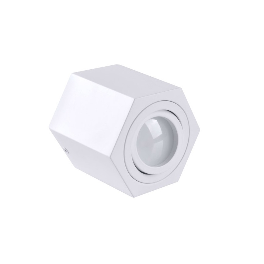 Bodové svítidlo HEXAGON 1xGU10/10W/230V bílá