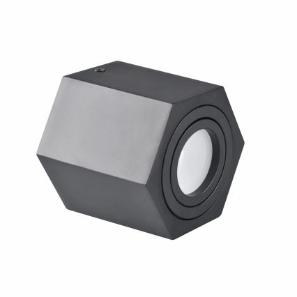 Bodové svítidlo HEXAGON 1xGU10/10W/230V černá