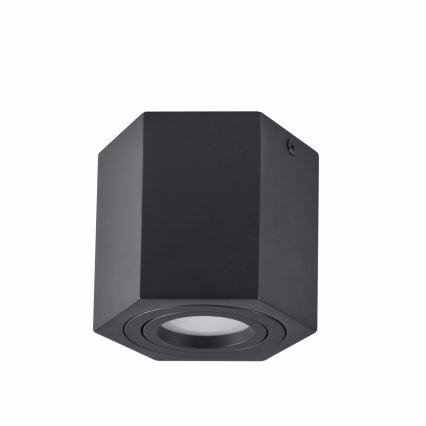 Bodové svítidlo HEXAGON 1xGU10/10W/230V černá