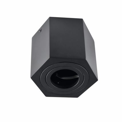 Bodové svítidlo HEXAGON 1xGU10/10W/230V černá