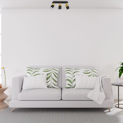 Bodové svítidlo JOKER 3xGU10/25W/230V černá/zlatá