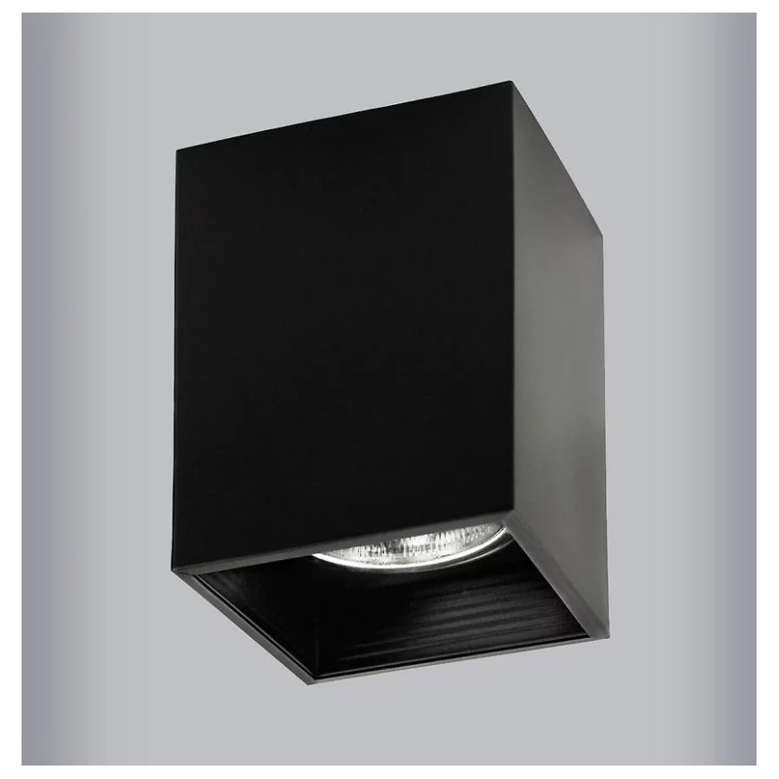 Bodové svítidlo JUPITER 1xE27/20W/230V 11,7x11,7 cm černá