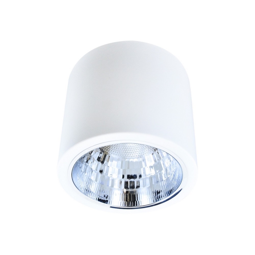 Bodové svítidlo JUPITER 1xE27/20W/230V pr. 9,8 cm bílá